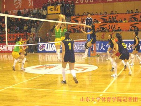 3-4名决赛第一轮山东大学3-0山东师大2