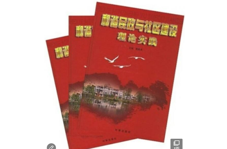 和谐民政与社区建设理论实践