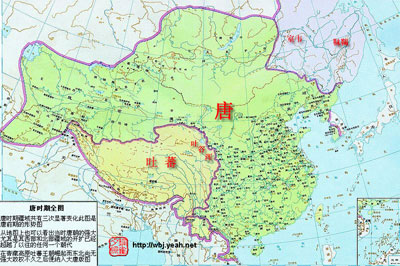 唐朝版图 唐朝版图