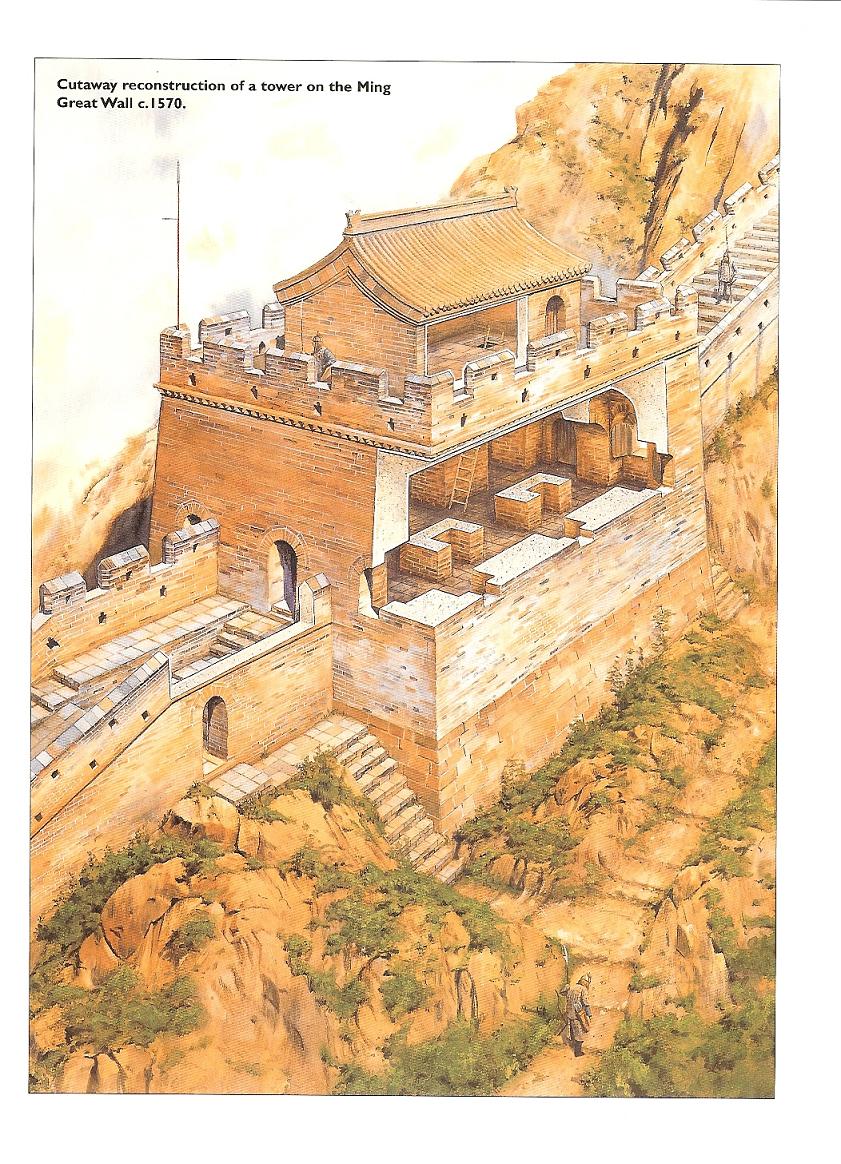 明长城空心敌台1570年