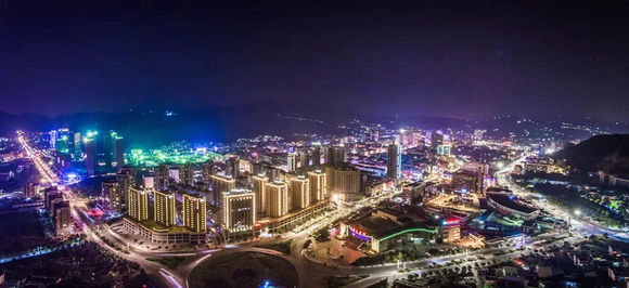 玉环市夜景 玉环市夜景