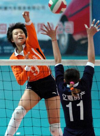 北京女排以0比3负于浙江女排