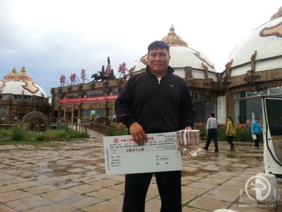 第二十四届旅游那达慕大会摔跤比赛冠军