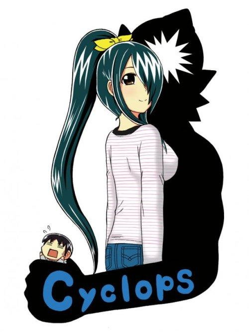 独眼巨人少女斋枫(Cyclops 少女Saipu) 独眼巨人少女斋枫(Cyclops 少女Saipu)