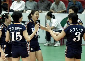 国际女排赛哈尔滨站中国夺冠 国际女排赛哈尔滨站中国夺冠