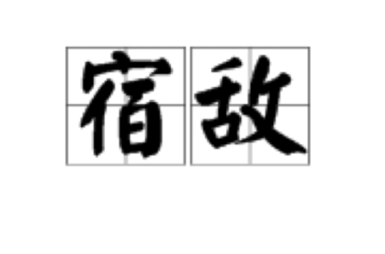 宿敌(汉语词语) 宿敌(汉语词语)