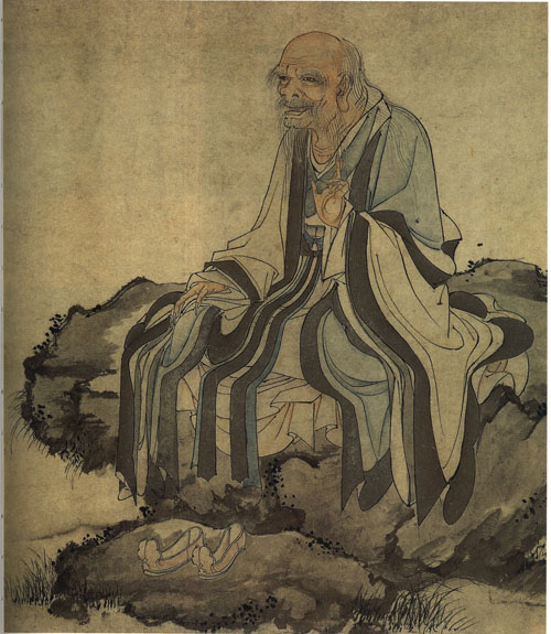 老子坐姿画像 老子坐姿画像