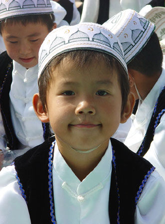 回族少年