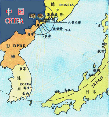 东北亚地形 东北亚地形