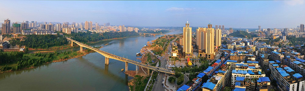 潼南区涪江南岸全貌 潼南区涪江南岸全貌