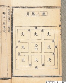 井田制示意图