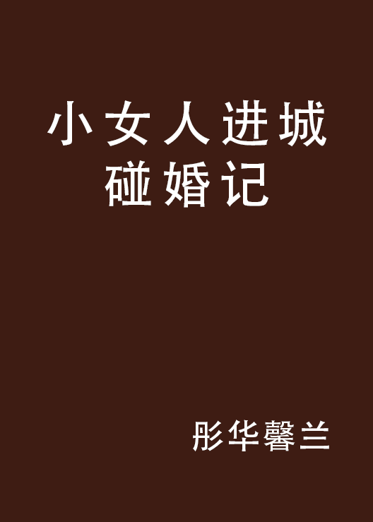 小女人进城碰婚记