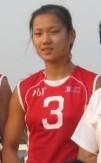 单项奖…最佳发球…朝鲜女排3号 郑珍心