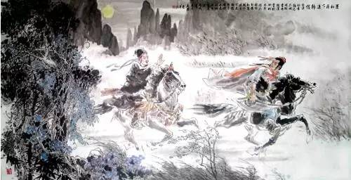 萧何月下追韩信