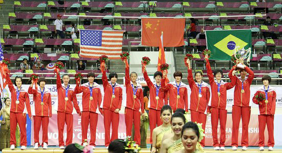 中国队获得冠军2 中国队获得冠军2