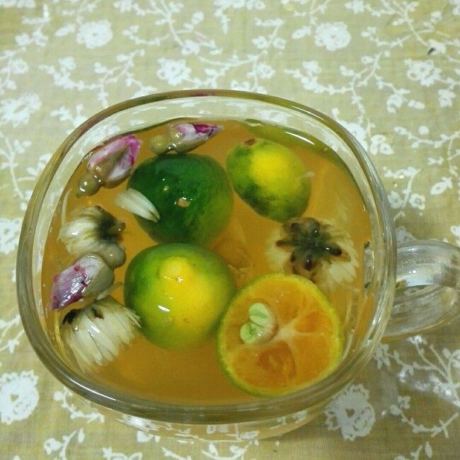 青梅竹马茶青柠花茶
