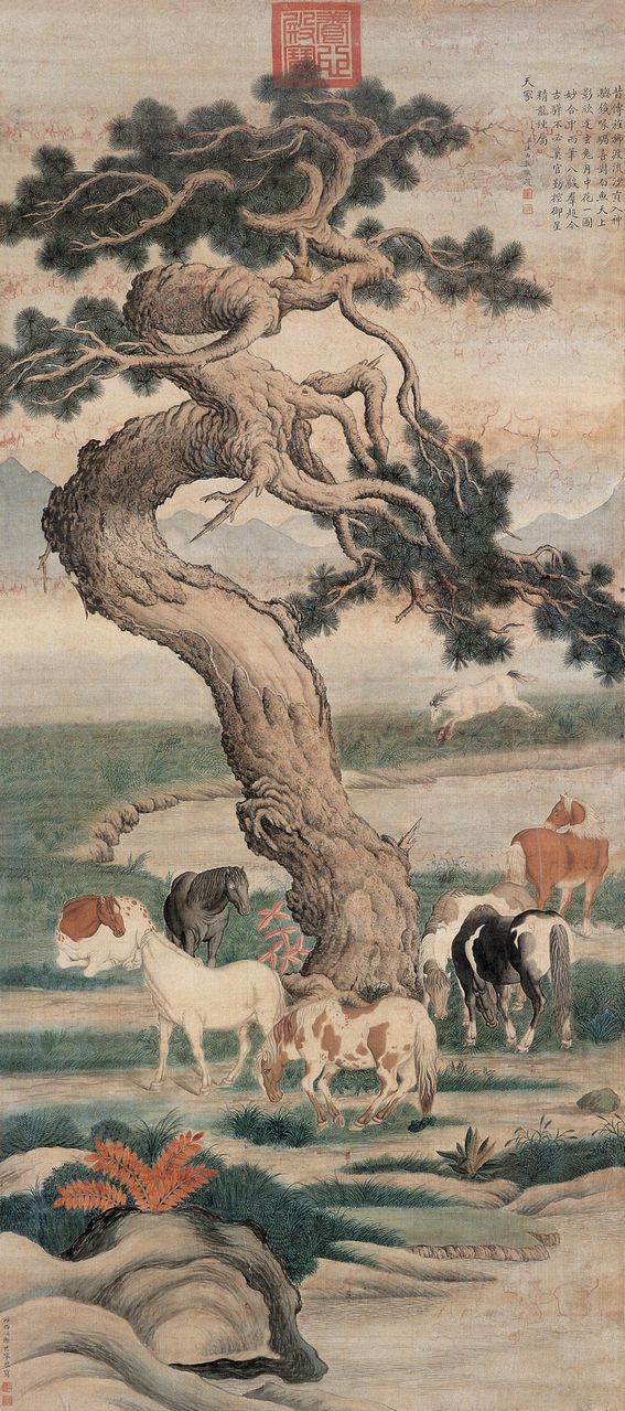清朝时期的绘画 清朝时期的绘画