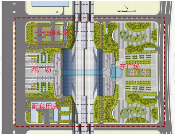 广场及其他场地设定