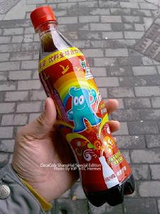 可口可乐的世博会纪念包装