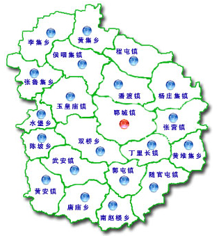 郓城--乡镇区划