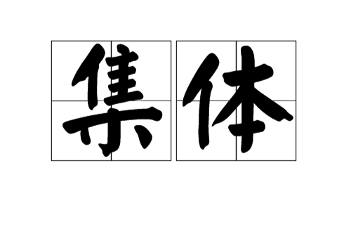 集体(社会学名词)