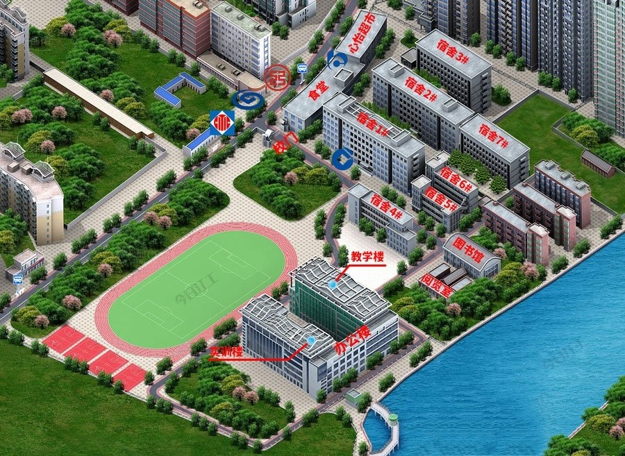 江西工程职业学院地图 江西工程职业学院地图