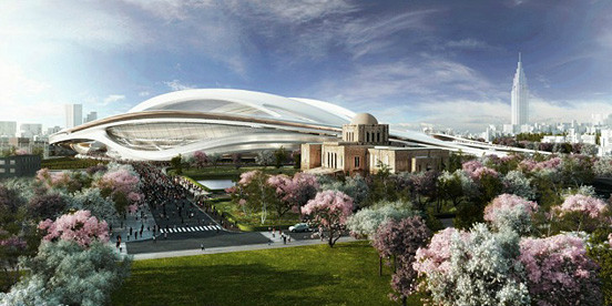 东京新国立竞技场(东京国立竞技场) 东京新国立竞技场(东京国立竞技场)