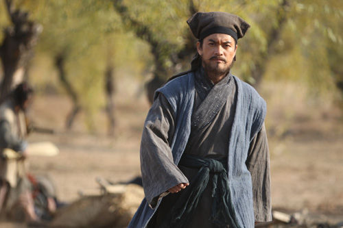 新版《水浒传》中的晁盖 新版《水浒传》中的晁盖