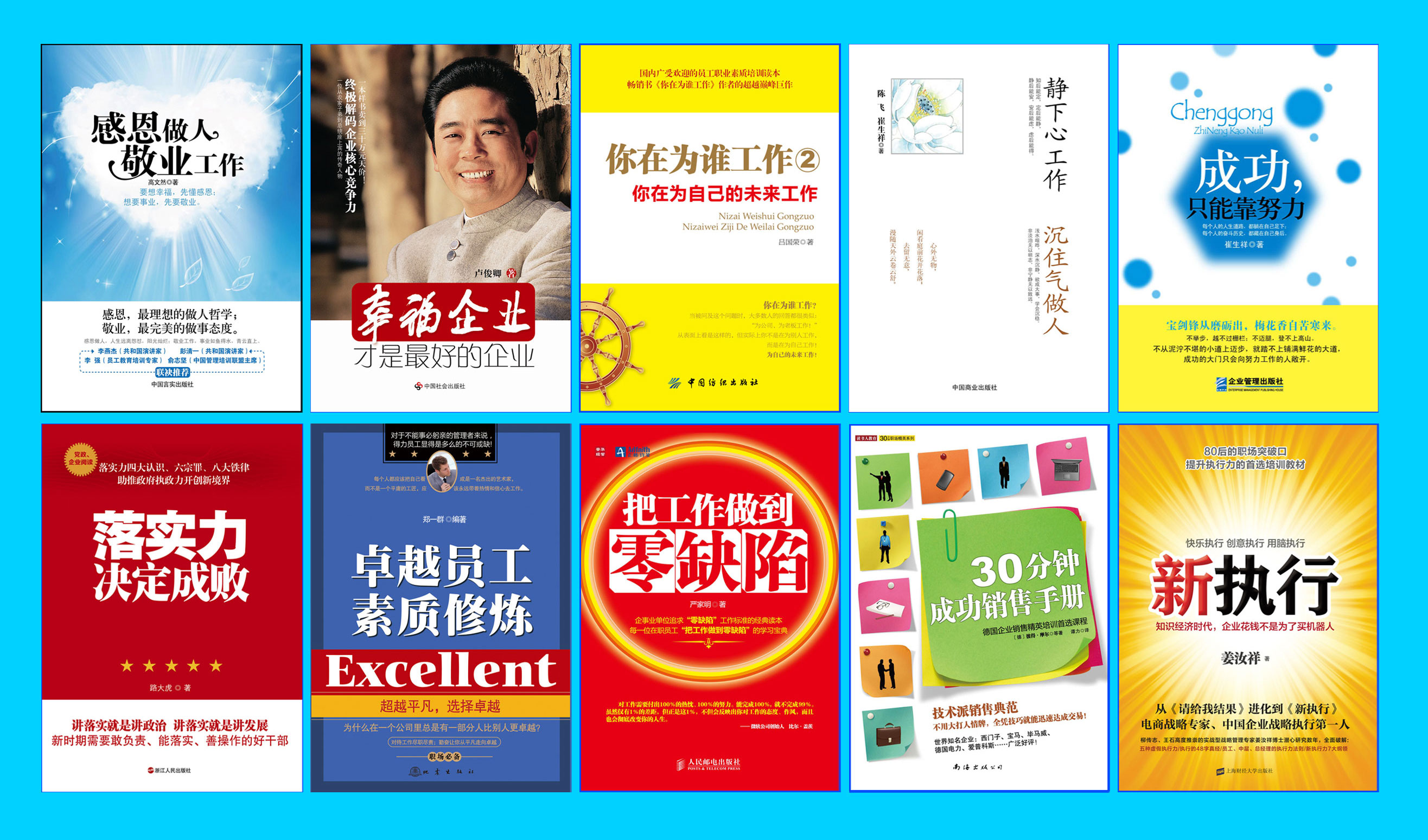 2013年十大员工培训图书