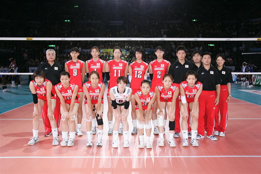 日本国家女子排球队(日本女排)