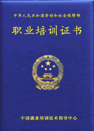 中华人民共和国劳动和社会保障部证书 中华人民共和国劳动和社会保障部证书