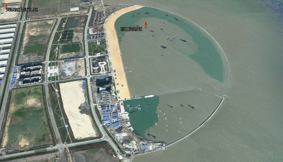 滨海新区东疆湾景区