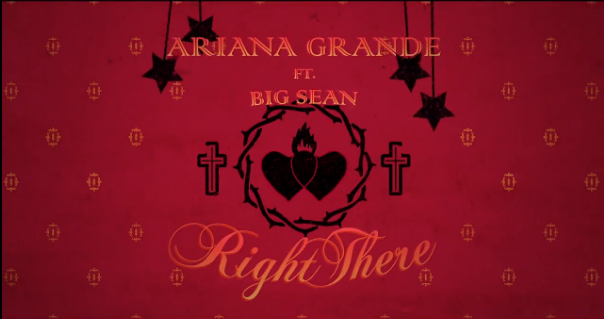 right there