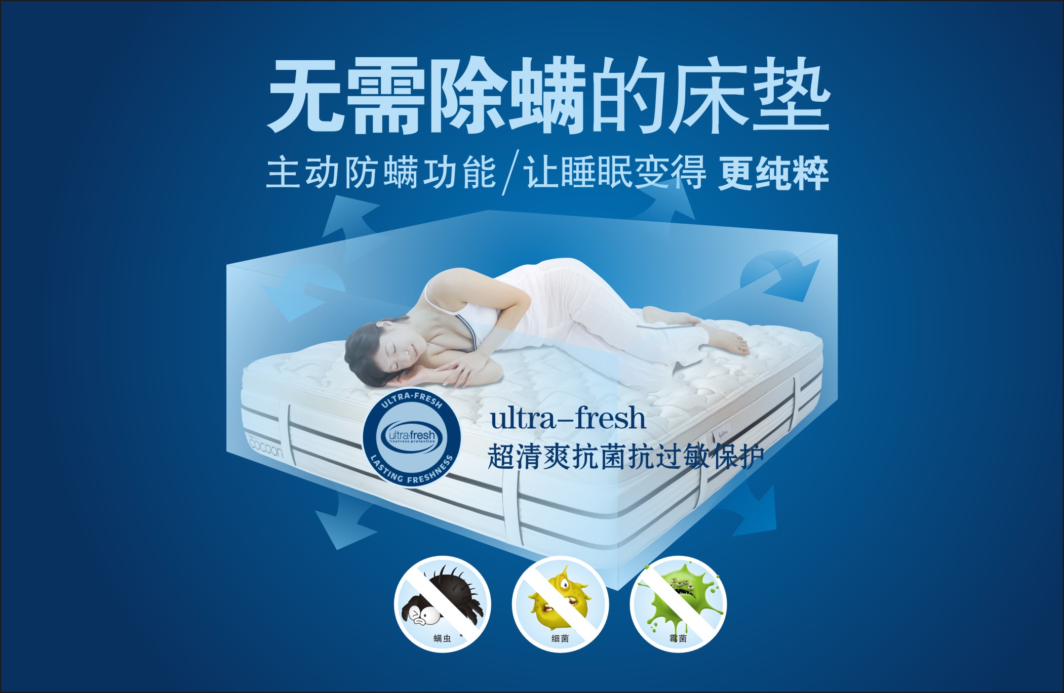 ultea-fresh主动防螨功能