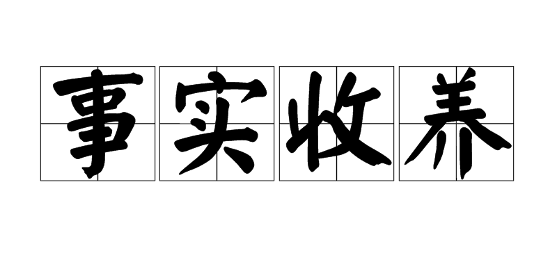 事实收养 事实收养
