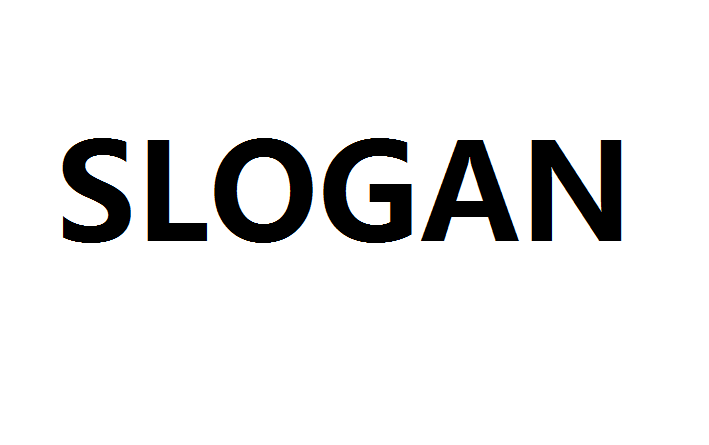 SLOGAN