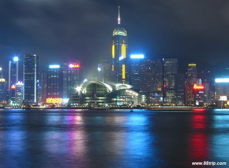 九龙半岛夜景